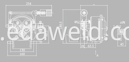 120SN-C Double Drive Wire Feeder Assembly